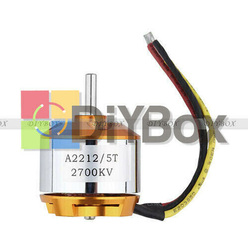 A2212 930/1000/1400/2200/2700KV Motor Outrunner bürstenlos Servo Halbarm f/RC - Bild 3 von 38