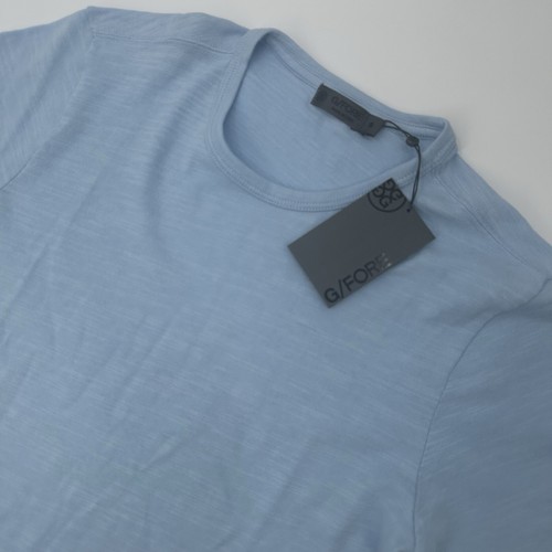 NWT G/Fore Golf Blue Short Sleeve T Shirt Tee Size Small