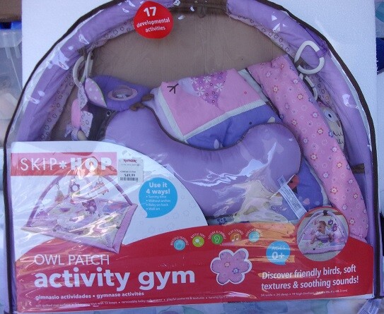skip hop owl patch activity gym