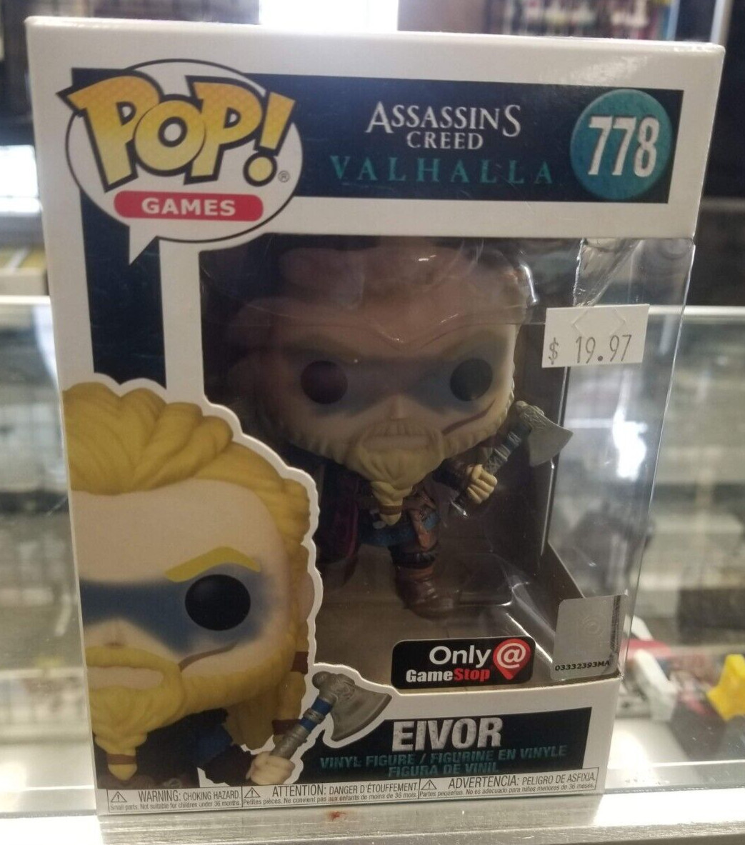 Funko Pop! Vinyl: Assassin'S Creed - Eivor - Gamestop (Gs) (Exclusive) #778 Mib