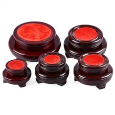 Wooden Stand For Crystal Ball Display Stone Quartz Sphere Wooden Base 50-260MM