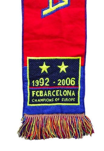 FC Barcelona Schal Spanien Fußball Soccer Club FCB offizielles Produkt rot blau 2006 - Bild 7 von 10