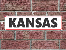 KANSAS Metal Sign USA State