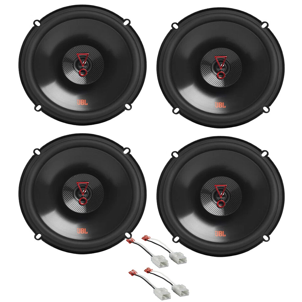 Paquete de altavoces delanteros-traseros de 6,5" para Jeep Wrangler JBL Stage3627F 2007-2017 Foto 3 de 4