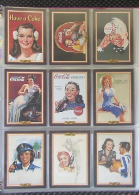 Coca-Cola COLLECTOR CARDS- SERIES 3 Complete Set Cards 201-300 on
