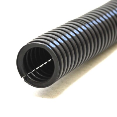 Chaparral Boat Split Wire Loom 123-0120 | 1/2 Inch Black (20 FT)