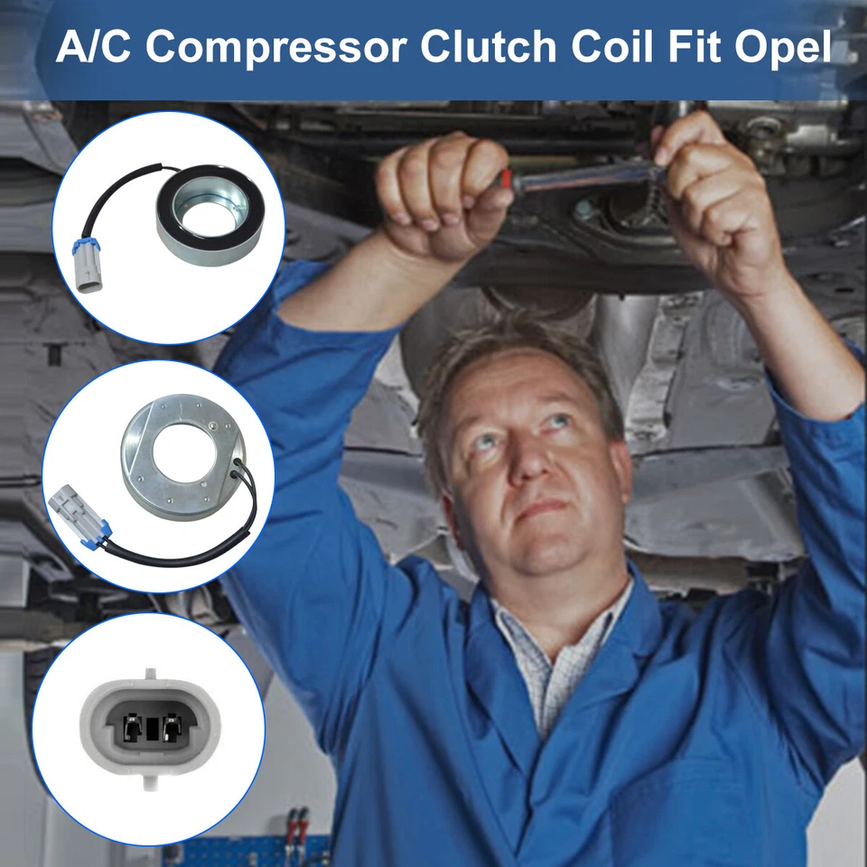 Air Conditioning Compressor Clutch Coil for OPEL ASTRA G/H CORSA C MERIVA ZAFIRA - image 2 of 4