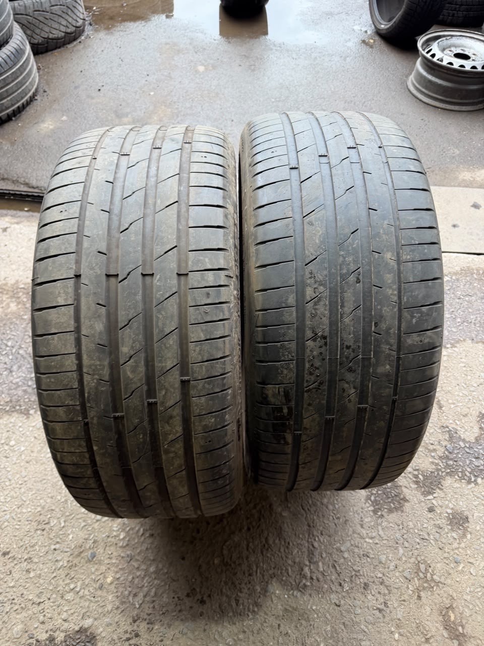2x 275 35 22 HANKOOK ION EVO SUV 104Y XL ⭐ Dot 25 4.8mm No Repairs