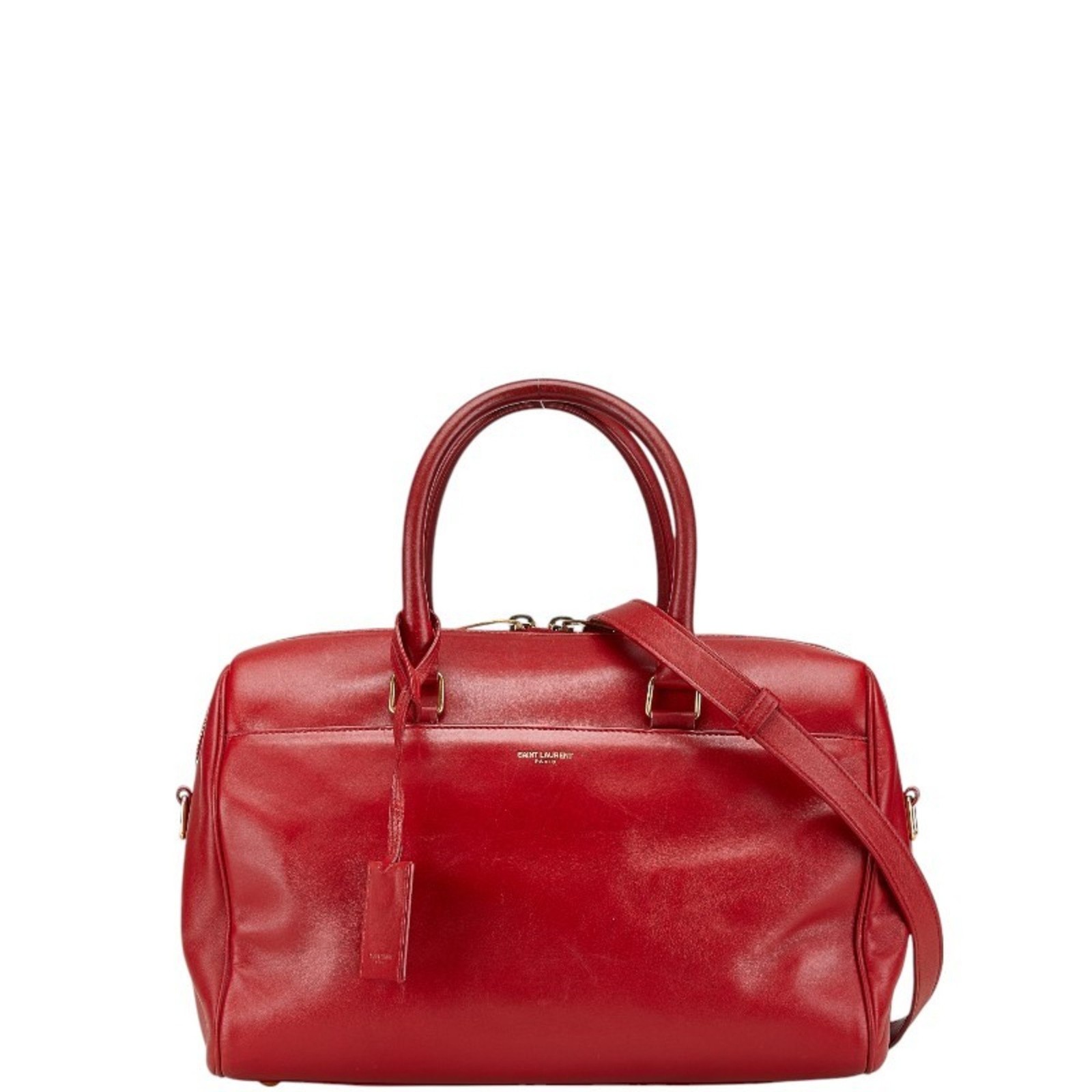 Saint Laurent Borsone Borsone Bambino Borsa a Tracolla Pelle Rossa Donna... GZl18jqe