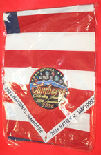 BOY SCOUT BSA 2026 NATIONAL JAMBOREE 250 JAMBOREE FLAG NECKERCHIEF