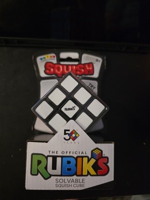 Rubik s Squish Cube 50th Anniversary Spin Master Solvable Fidget Puzzle