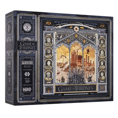 Game of Thrones 1000pcs Puzzle Von Theory11 Goldfolien Premium