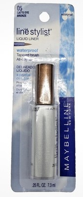 Maybelline line stylist Waterproof Liquid Eye Liner Eyeliner 05 CAT'S EYE BRONZE