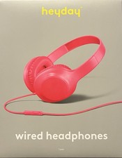 Heyday Wired Headphones Bright Pink Sealed In Box Brand New Comfort Fit