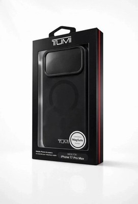 TUMI PHONE CASE IPHONE 17 PRO MAX CASE  BLACK  NEW IN BOX AUTHENTIC