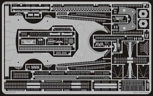 Eduard 53004 1/350 Tirpitz for TAM Photo Etch Detail Set