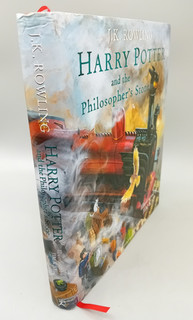 J.K. ROWLING Harry Potter and the Philosopher's Stone Illustrated By Jim Kay HB