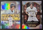 🔥 Konnor Griffin 2 Card Lot 🔥 Bowman Chrome Greatness Loading + VIP Inserts