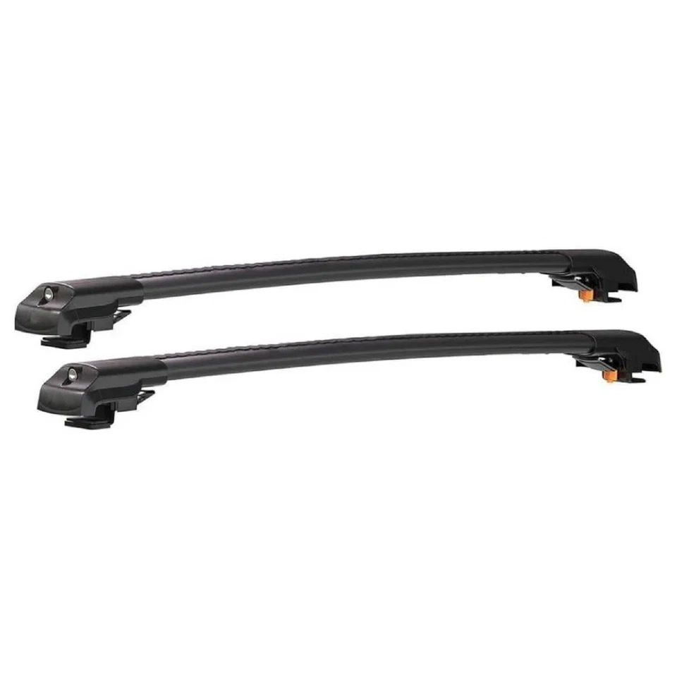 Roof Racks for Audi A4 ALLROAD B9 SW (2016–2025) Lockable Cross Bars 2 pcs Black Foto 2 de 4