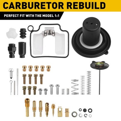 Motorcycle Carburetor Rebuild Repair Kit Fit 1985-2016 Honda Rebel 250 CMX 250
