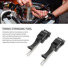 1 Pair Tennis Badminton Stringing Clamp Durable String Tool For All Rackets Use