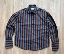 Vintage YSL Yves Saint Laurent Striped Button Up Shirt