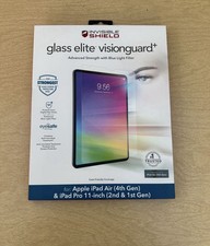 NEW ZAGG Invisible shield glass elite visionguard 11 inch ipad pro gen 1  2