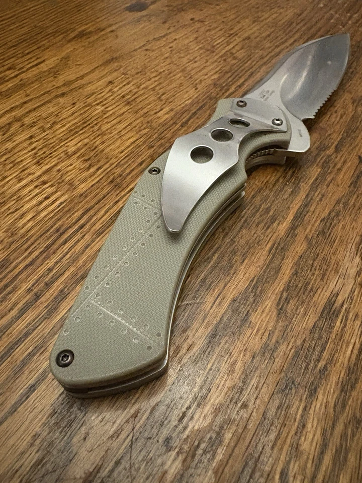 Kershaw Junkyard Dog II , 1725ST Liner Lock Folding Pocket Knife Clean & Sharp - Image 4 of 4