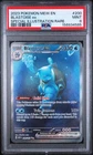 POKEMON BLASTOISE ex 2023 MEW EN-151 #200 SPECIAL ILLUS. RARE PSA 9