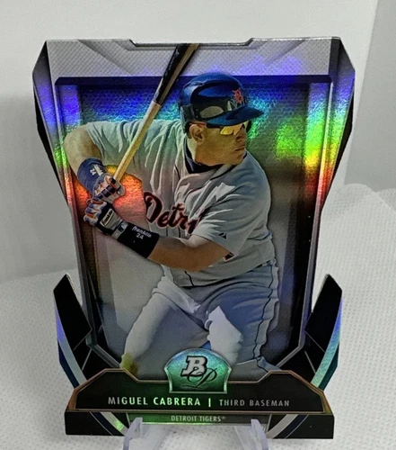 Miguel Cabrera 2013 Bowman Platinum Cutting Edge Stars CES-MC Detroit Tigers