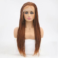 VIP - Synthetic Lace Front Wig Braided