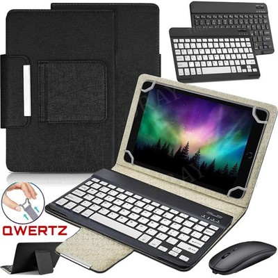 Für Lenovo Tab M11 M10 HD M10 FHD Plus M10 Plus P11 QWERTZ Tastatur Hülle Maus
