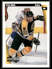 1997-98 COLLECTOR'S CHOICE STEVE HEINZE BOSTON BRUINS #20
