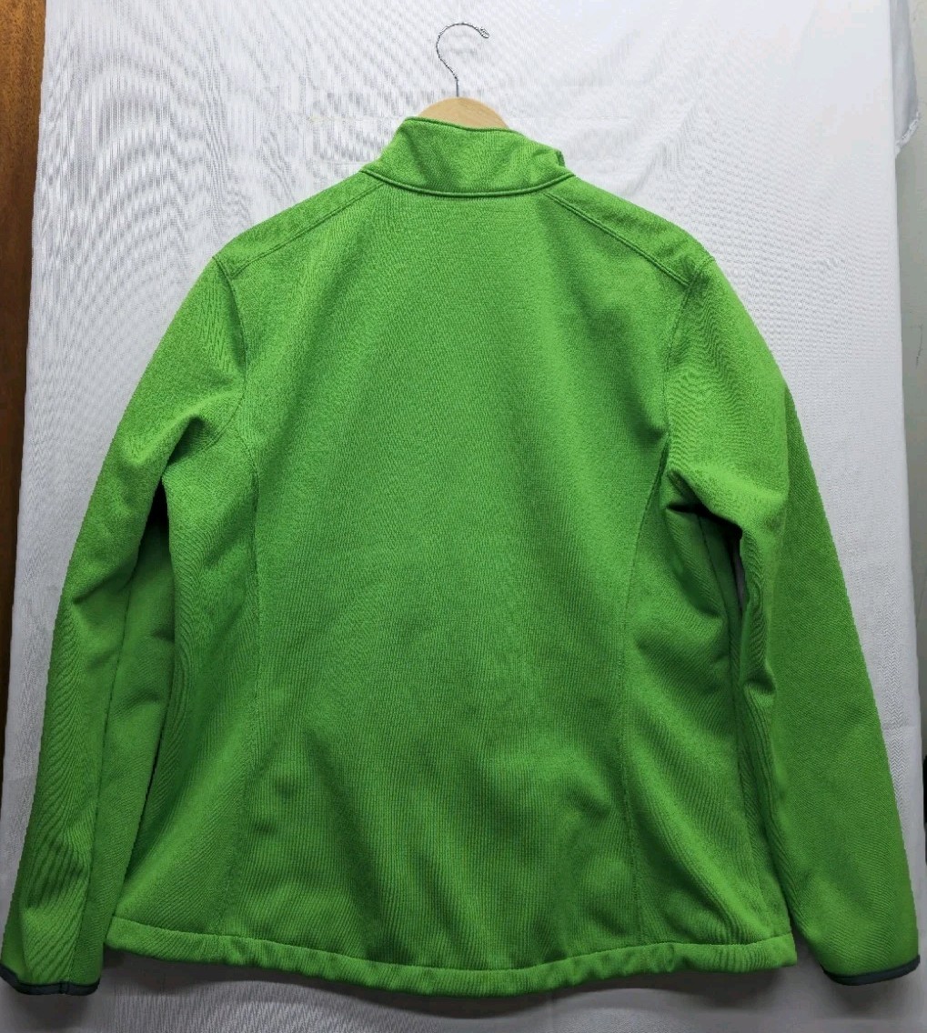 Eddie Bauer Soft Shell Lightweight Jacket Green W… - image 2