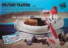 LONE RANGER MARX TOYS THE SOLITARY TRAPPER  A5 "NEW" FANTASY SHOP STAND