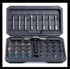 42in1 Magnetic Screwdriver Set DIY Ratchet Screwdriver Set Multi Bit Magneti/ 