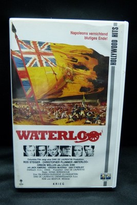 VHS Video Kassette  Waterloo, Napoleons vernichtend blutiges Ende, Rod Steiger