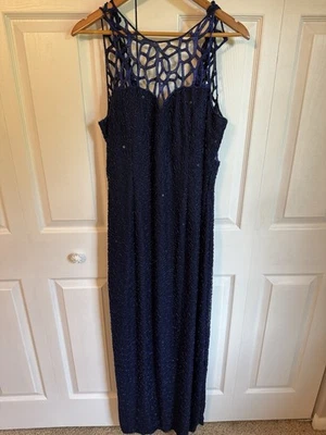 Beautiful Beaded Women’s Long Formal Dress - Image 1 of 4