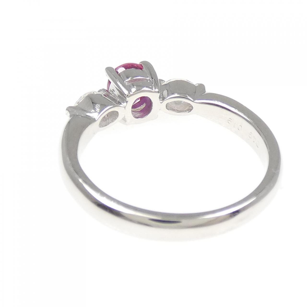 Authentic PT900 Ruby Ring 0.49CT  #260-007-341-63… - image 3