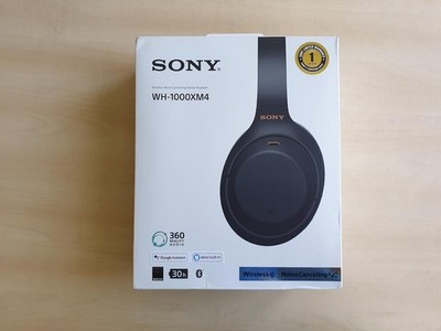 Sony WH1000XM4/B Wireless Noise-Cancelling Over-the-Ear Headphones