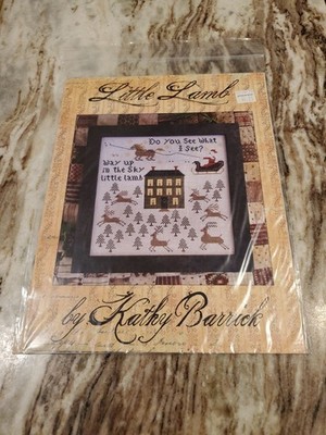 Kathy Barrick Cross Stitch Chart: Little Lamb