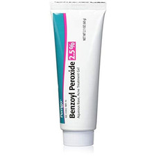 Perrigo 2.5 Benzoyl Peroxide Acne Treatment Gel 60gm Tube