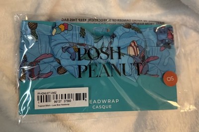 Disney X Posh Peanut Stitch One Size Head Wrap For Infants And Toddler Girls