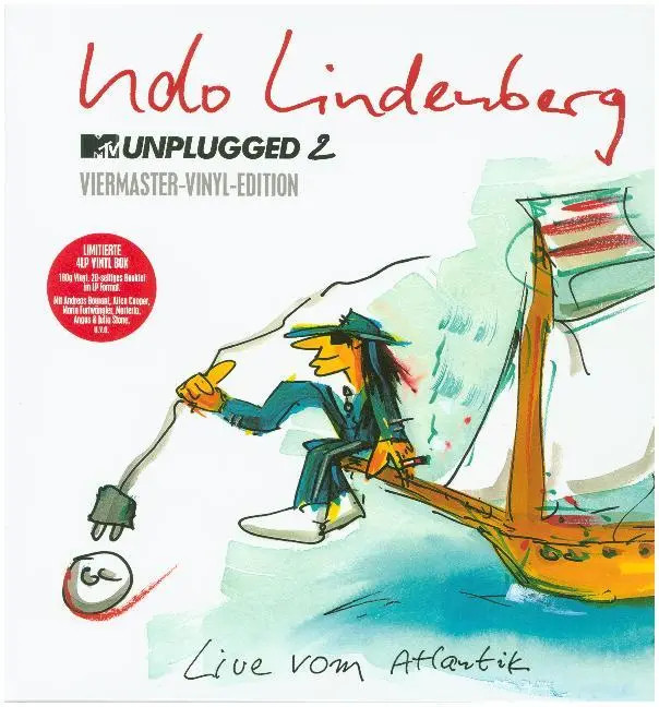 UDO LINDENBERG MTV Unplugged Live Vom Atlantik 2 Vinyl 4LP Box Set Alice Cooper - Bild 3