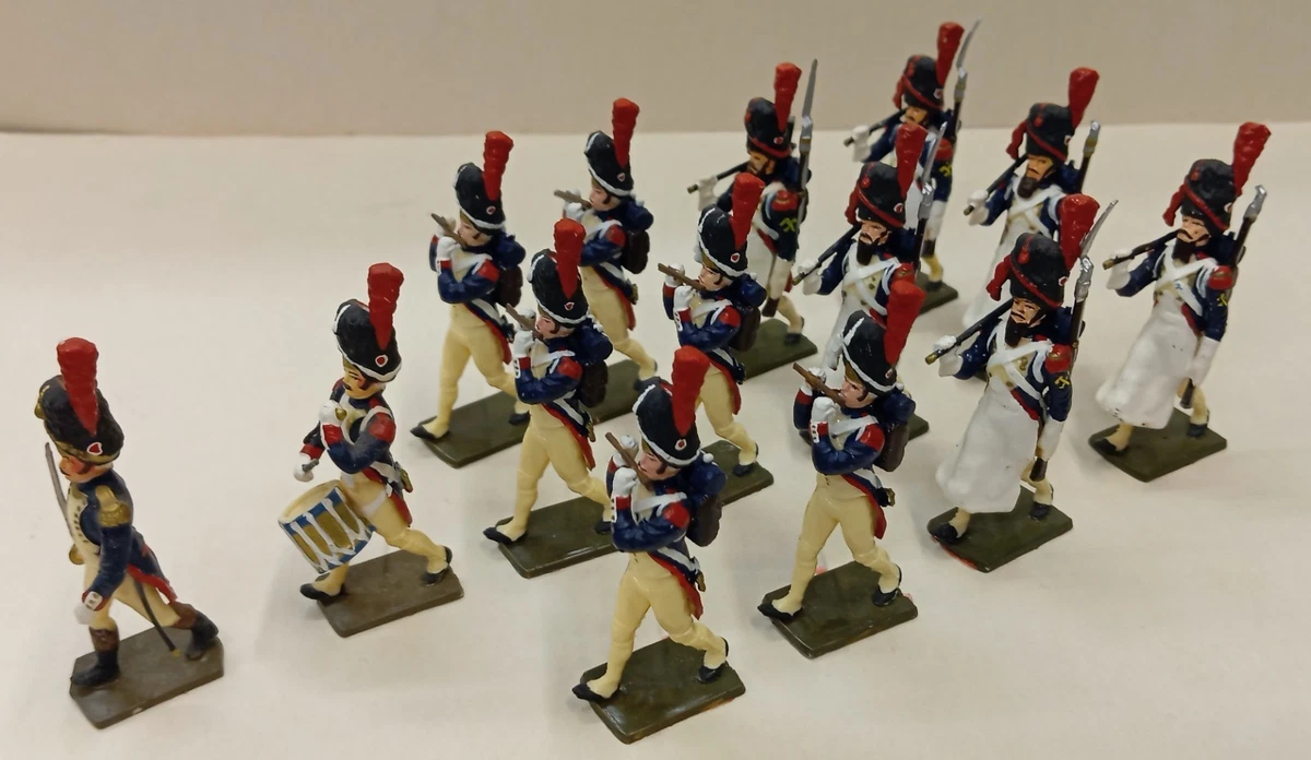 8 Plats D'étain Mamelouks Garde Impériale - Cavalerie Premier Empire - Zinnfiguren 30mm