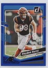 2023 Panini Donruss Press Proof Blue Hayden Hurst #42 8sr