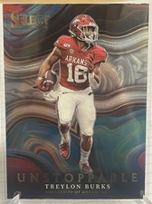 2022 Panini Select Draft Picks Unstoppable Treylon Burks RC #US-TB Titans Rookie