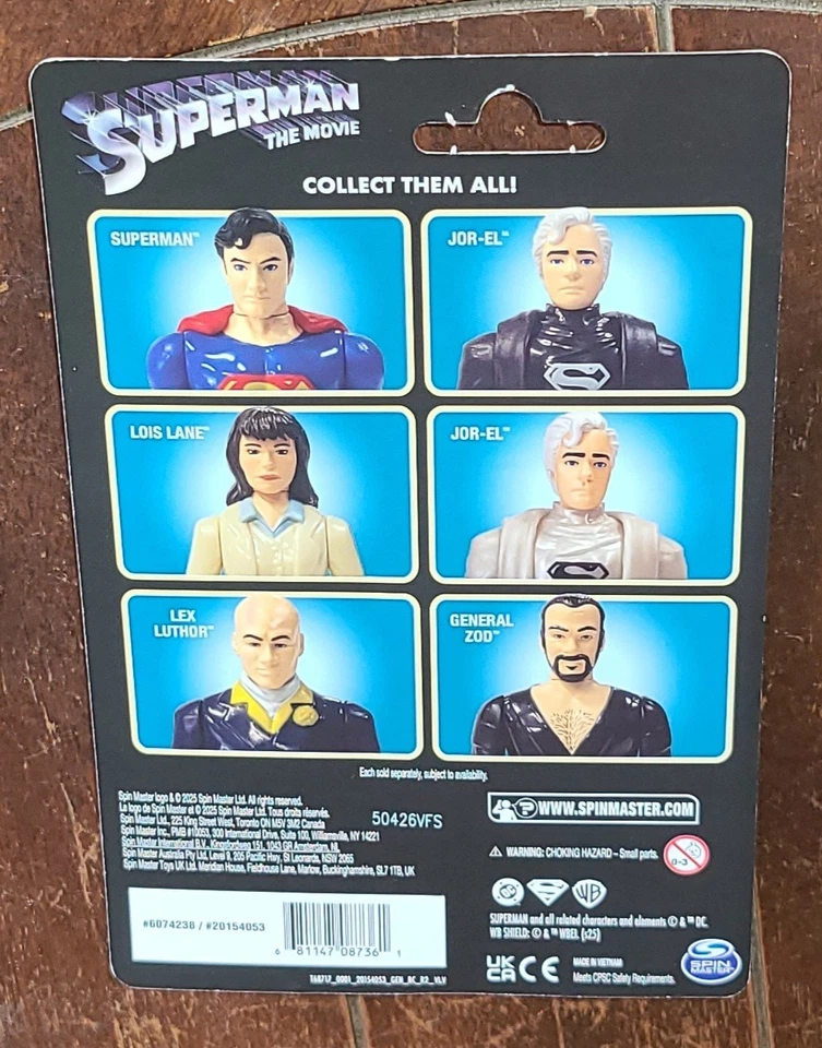 DC Superman La Película (2025) GENERAL ZOD 4" ¡Figura con Accesorio! #20154053 Foto 2 de 2