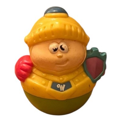 Vintage Playskool Weebles Wobble Tossel Cap Red Glove Figure 2005