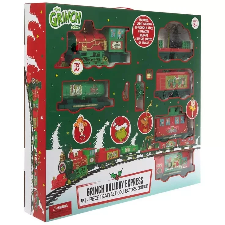 Grinch Holiday Express Train Set - Image 2 of 3
